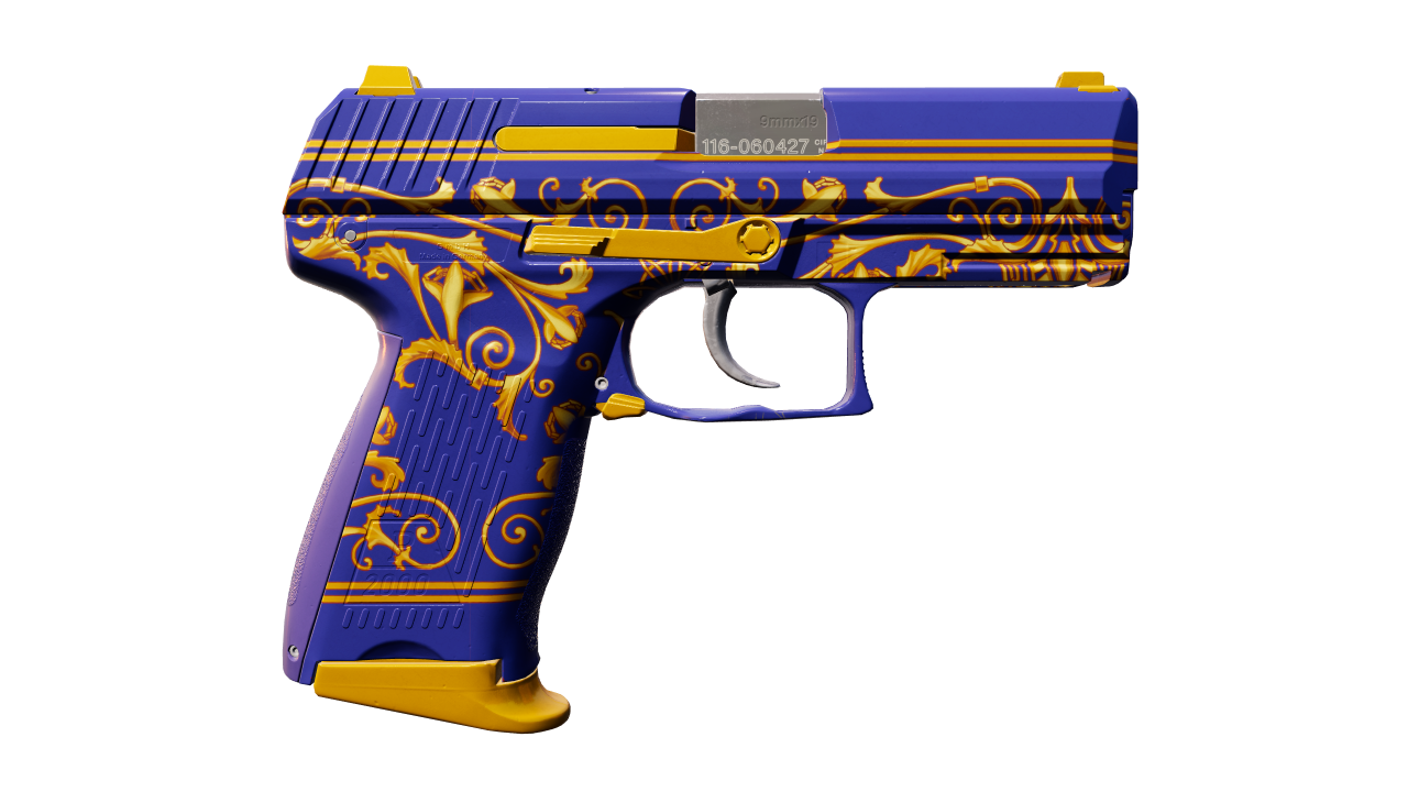 Back view of P2000 | Royal Baroque