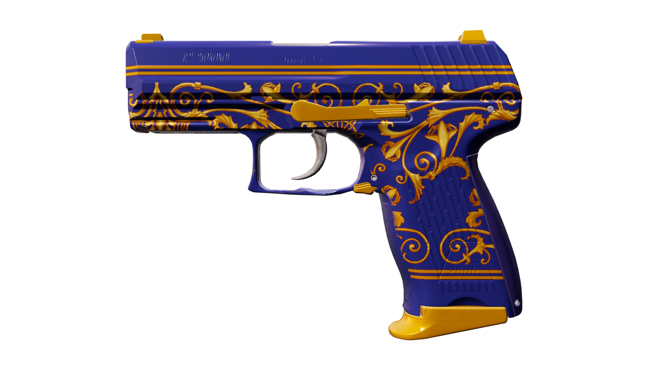 Front view of P2000 | Royal Baroque