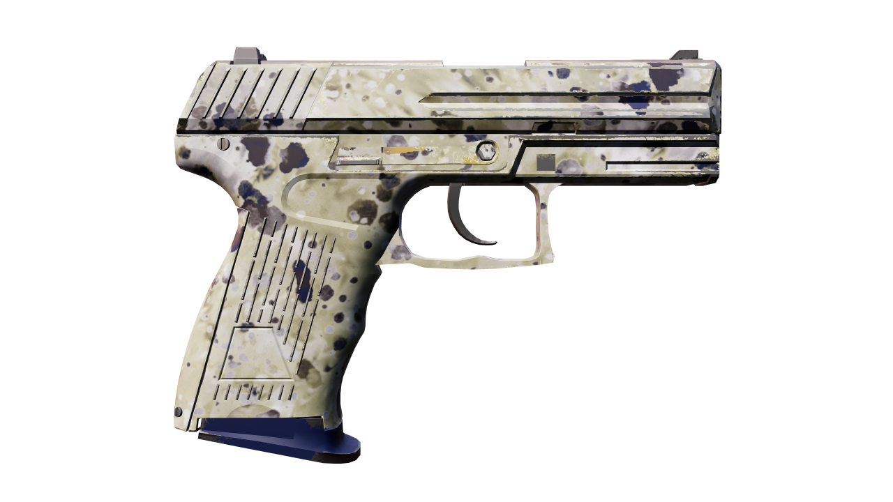 Back view of P2000 | Granite Marbleized