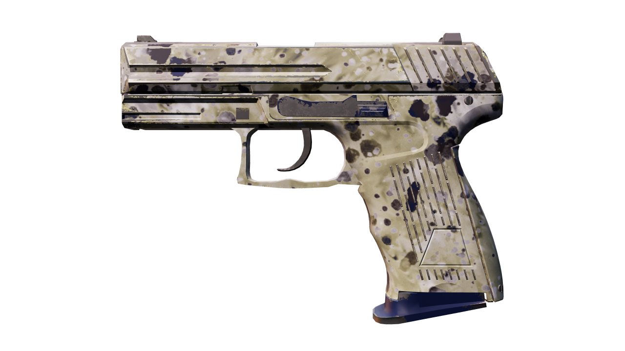 Front view of P2000 | Granite Marbleized