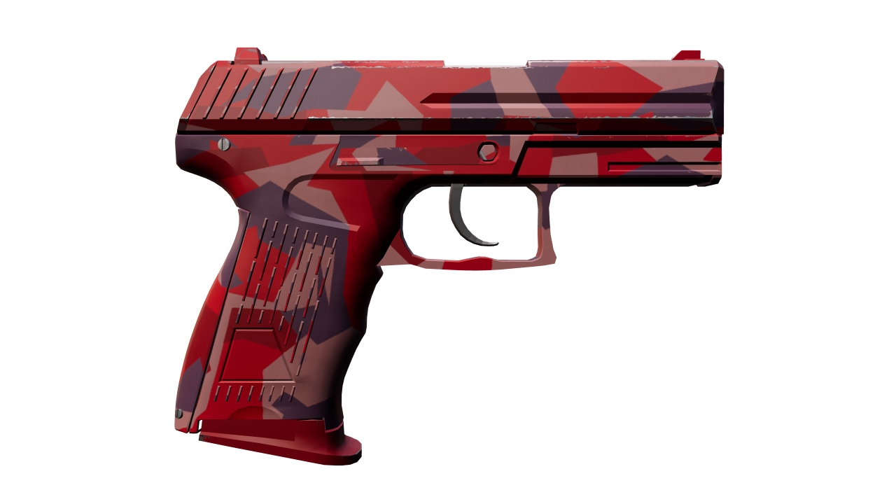 Back view of P2000 | Red FragCam