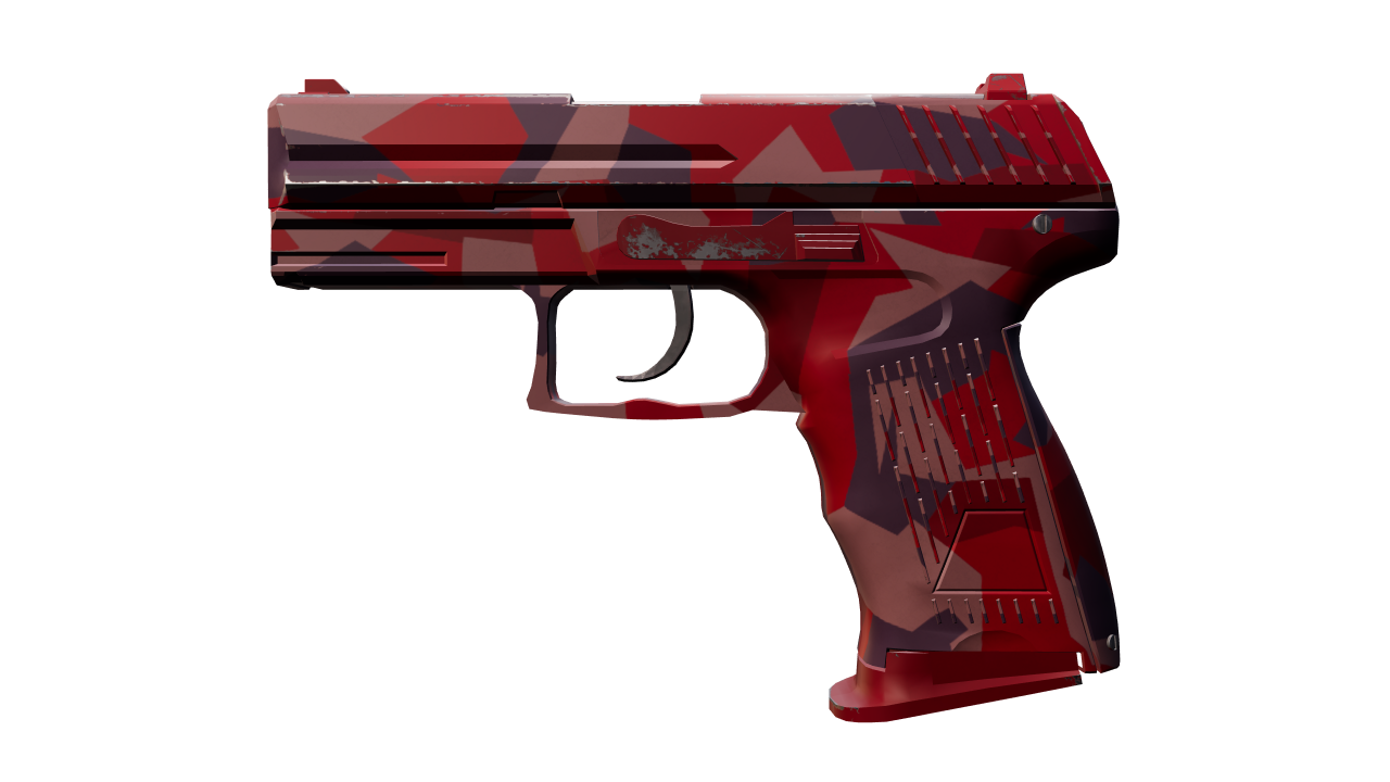 Front view of P2000 | Red FragCam