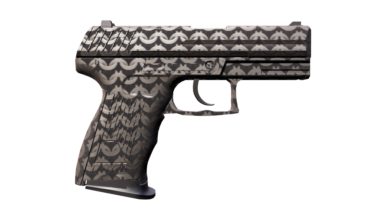 Back view of P2000 | Chainmail