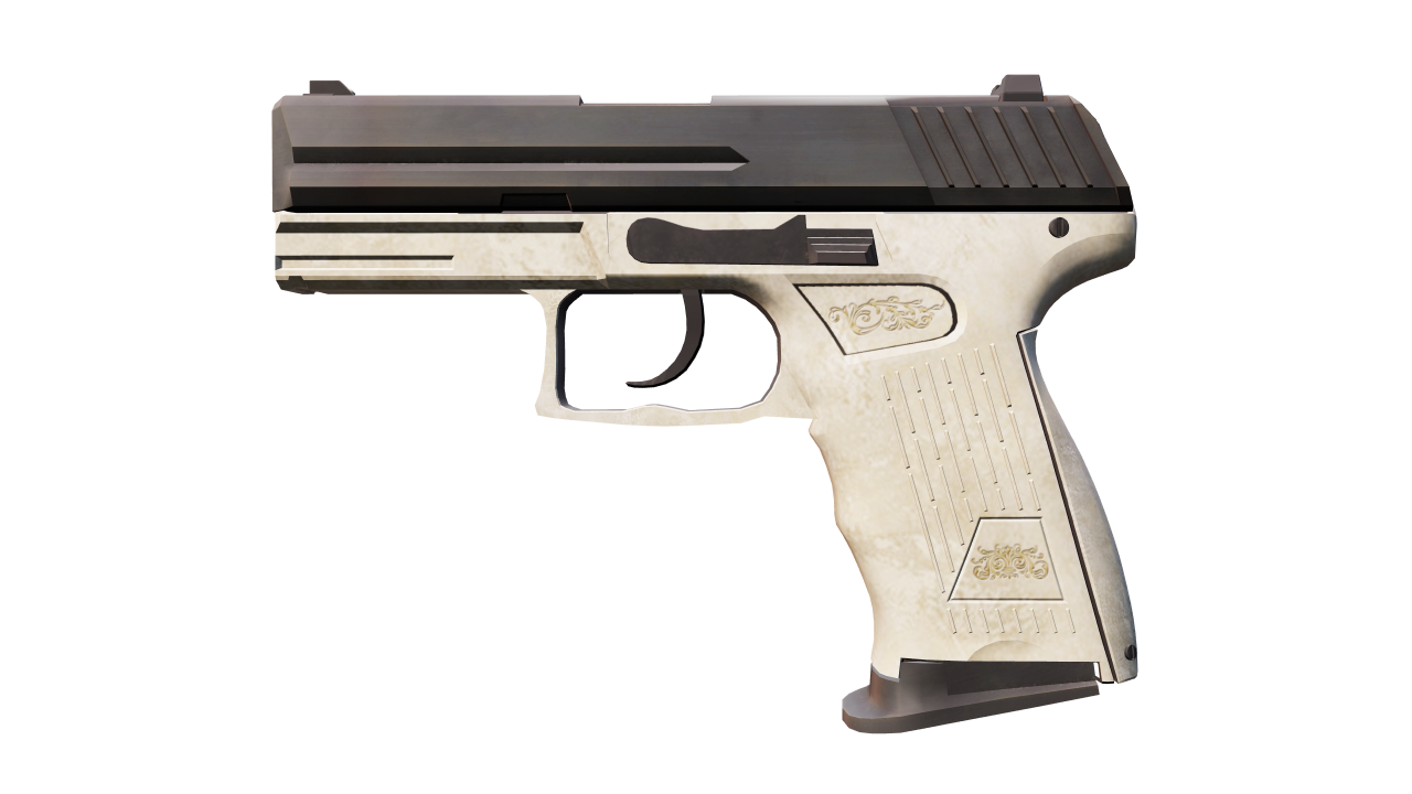 Front view of P2000 | Ivory
