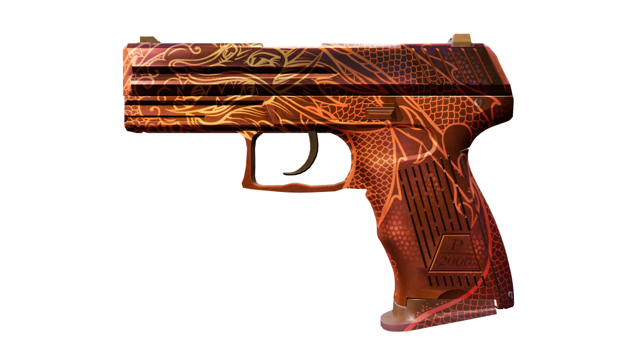 Front view of P2000 | Imperial Dragon