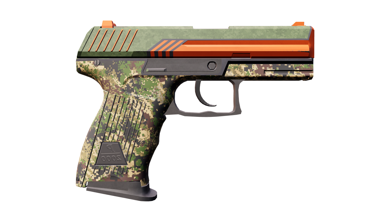 Back view of P2000 | Woodsman