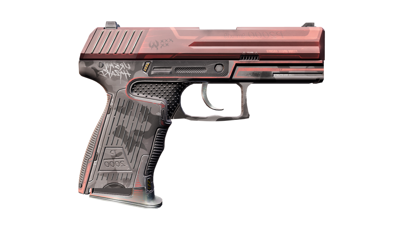 Back view of P2000 | Urban Hazard