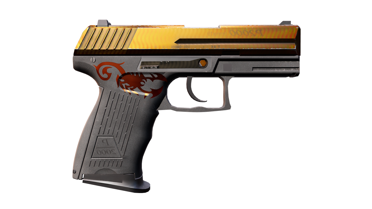 Back view of P2000 | Scorpion