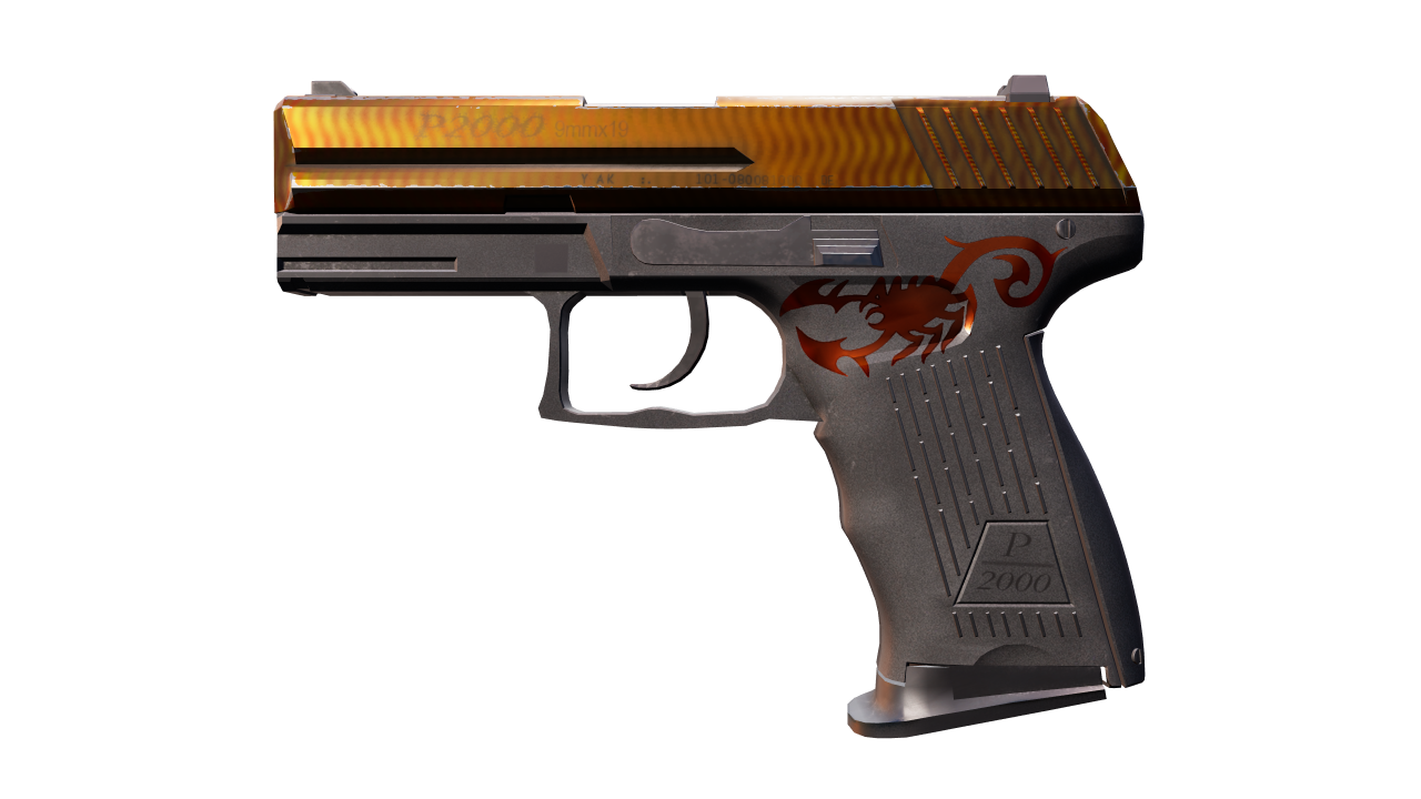 Front view of P2000 | Scorpion