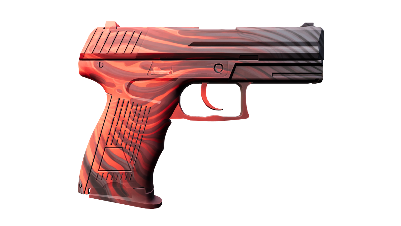 Back view of P2000 | Obsidian