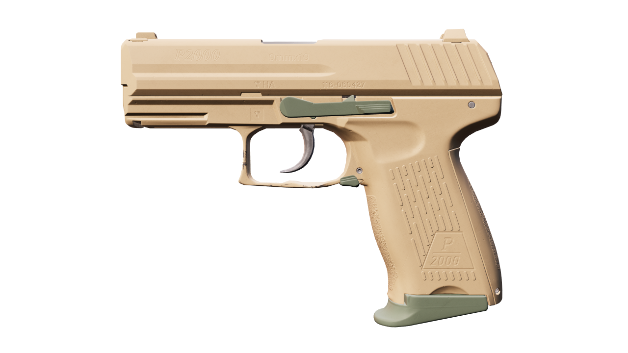 Front view of P2000 | Grassland