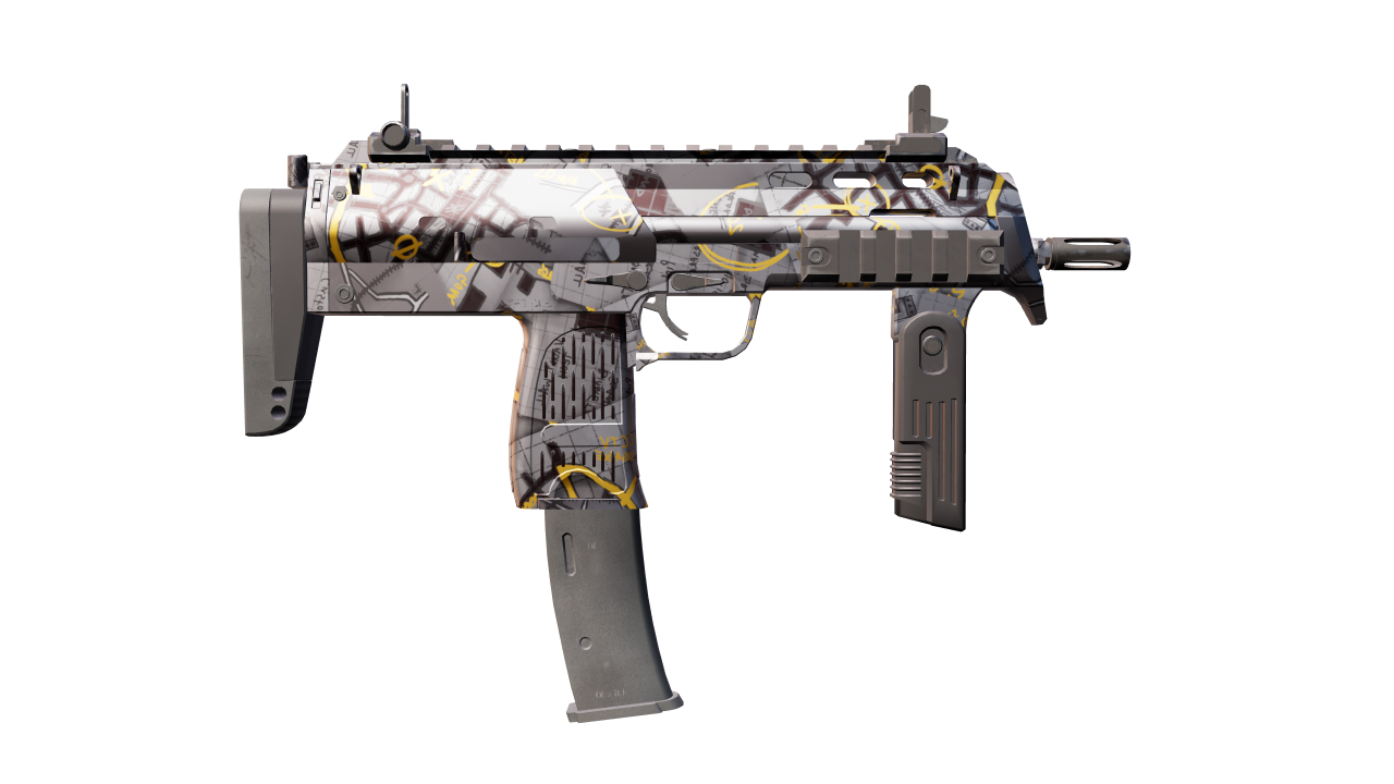 Back view of MP7 | Vault Heist