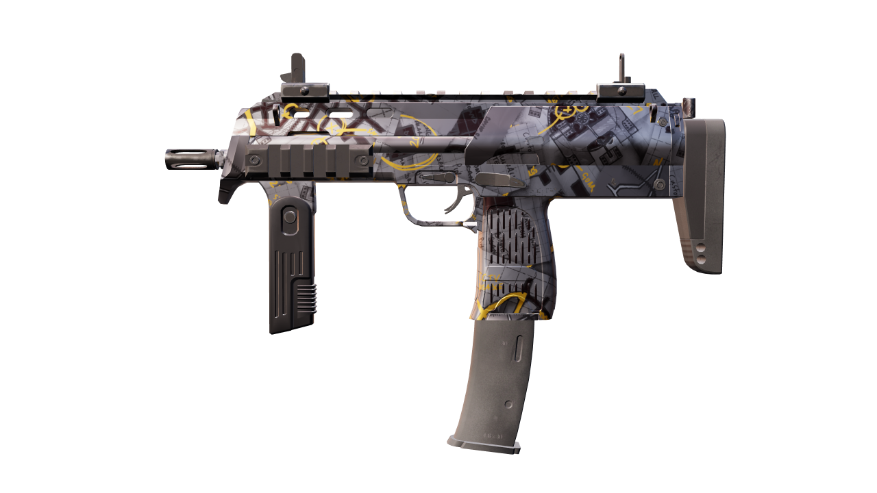 Front view of MP7 | Vault Heist