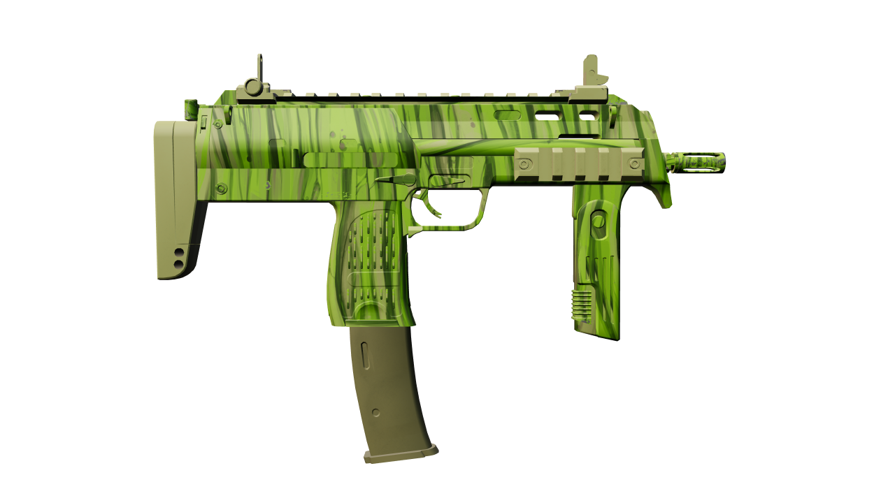 Back view of MP7 | Tall Grass