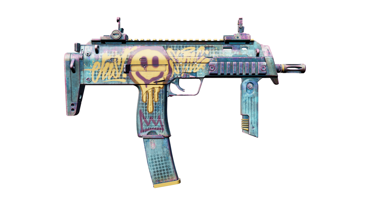 Back view of MP7 | Just Smile