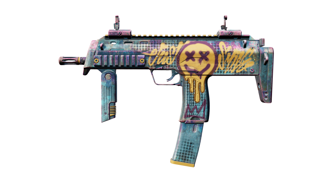 Front view of MP7 | Just Smile