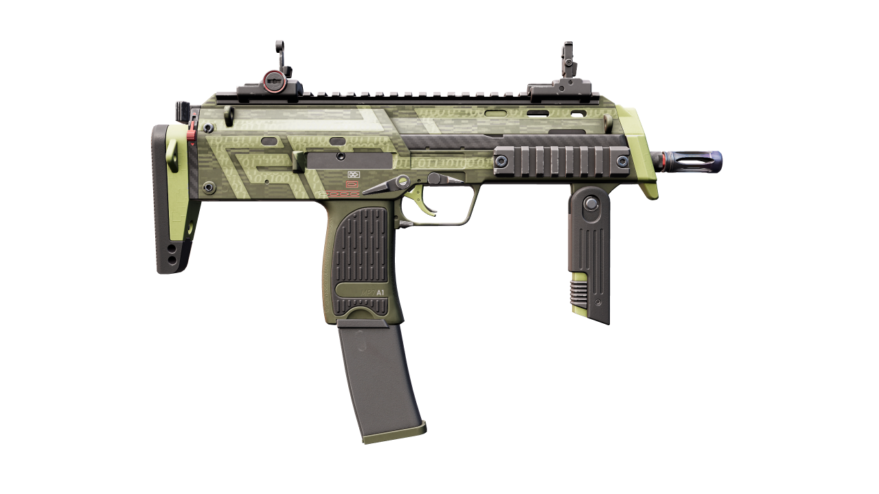 Back view of MP7 | Base-2