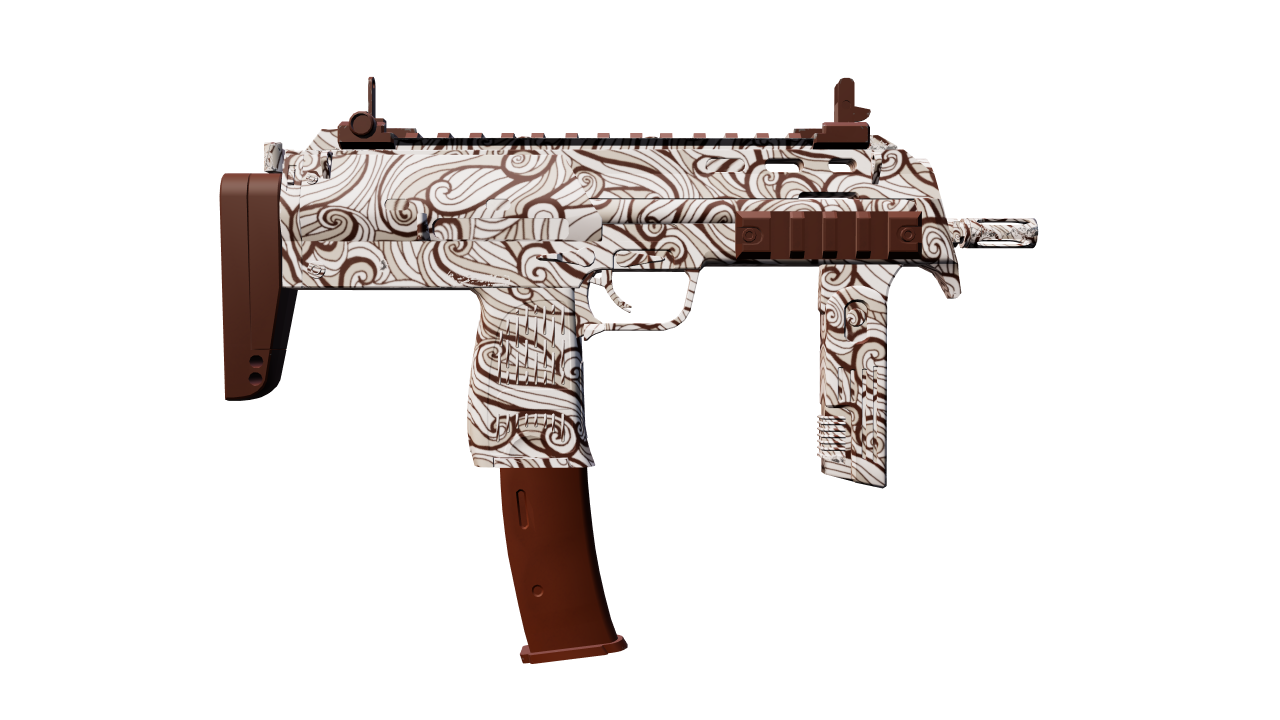 Back view of MP7 | Gunsmoke