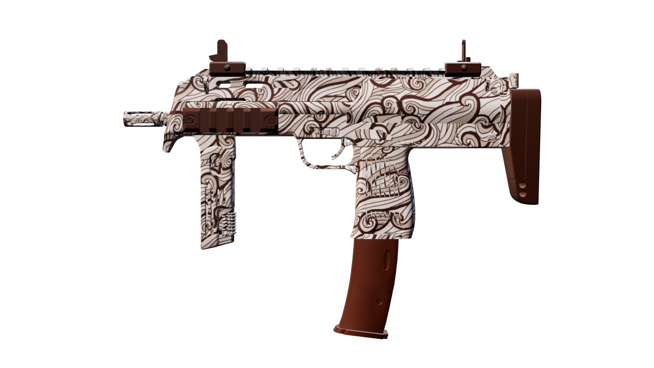 Front view of MP7 | Gunsmoke