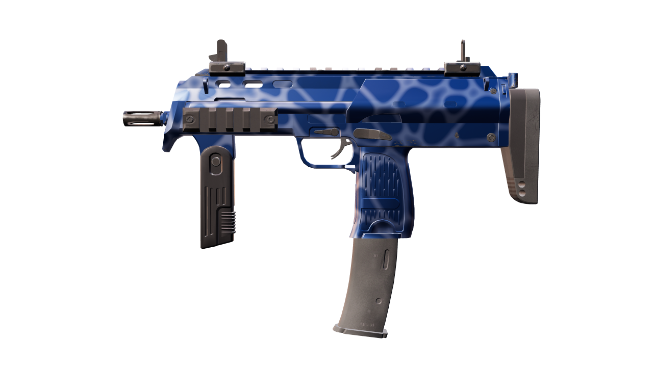 Front view of MP7 | Ocean Foam