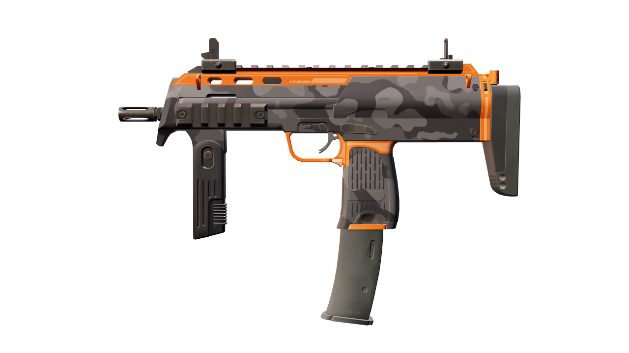 Front view of MP7 | Urban Hazard
