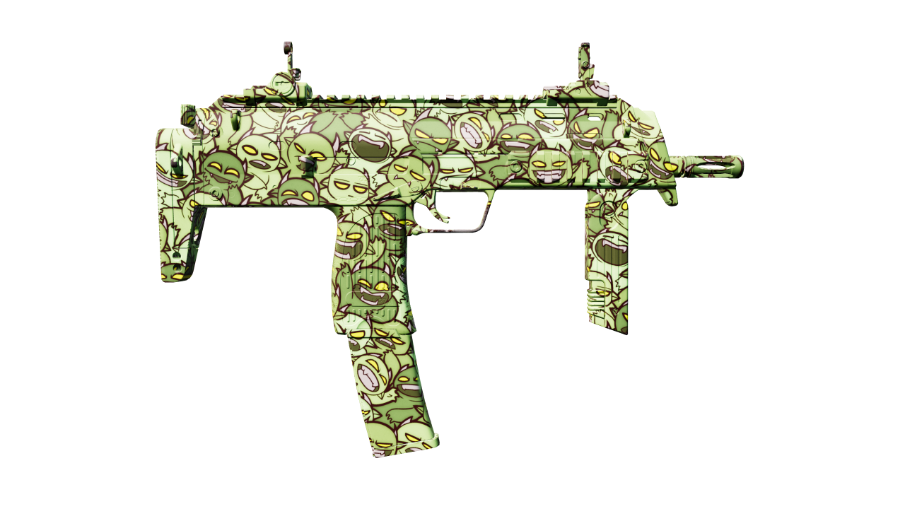 Back view of MP7 | Impire