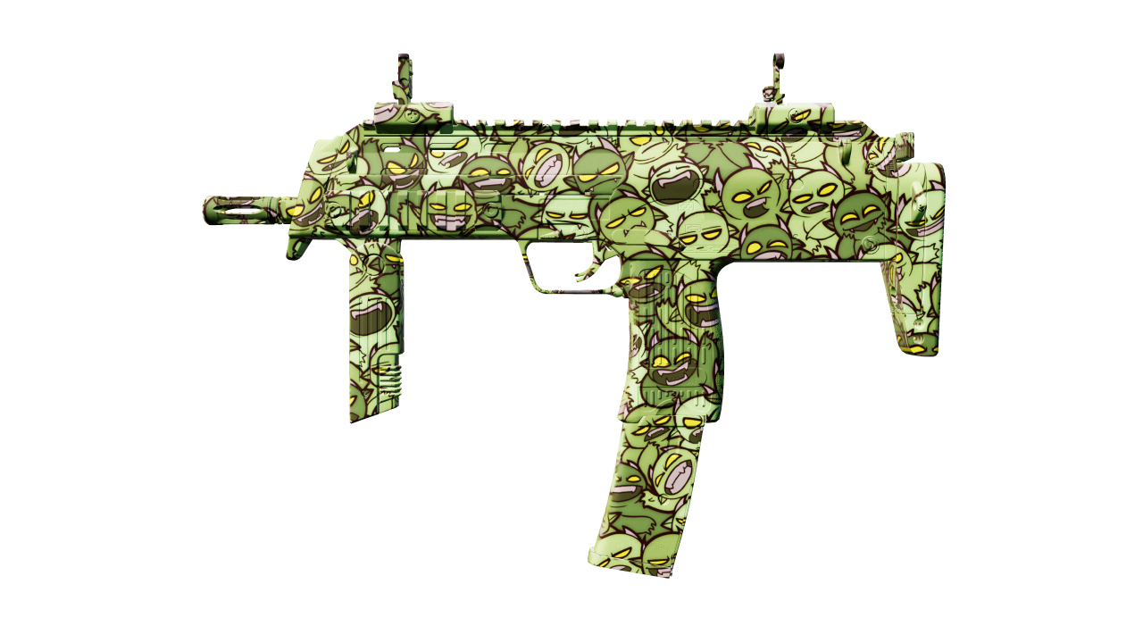 Front view of MP7 | Impire