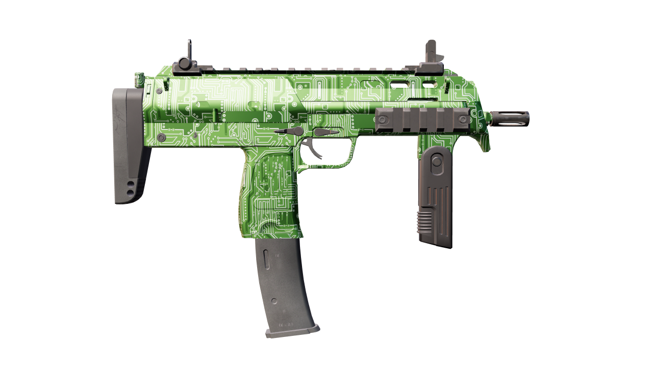 Back view of MP7 | Motherboard