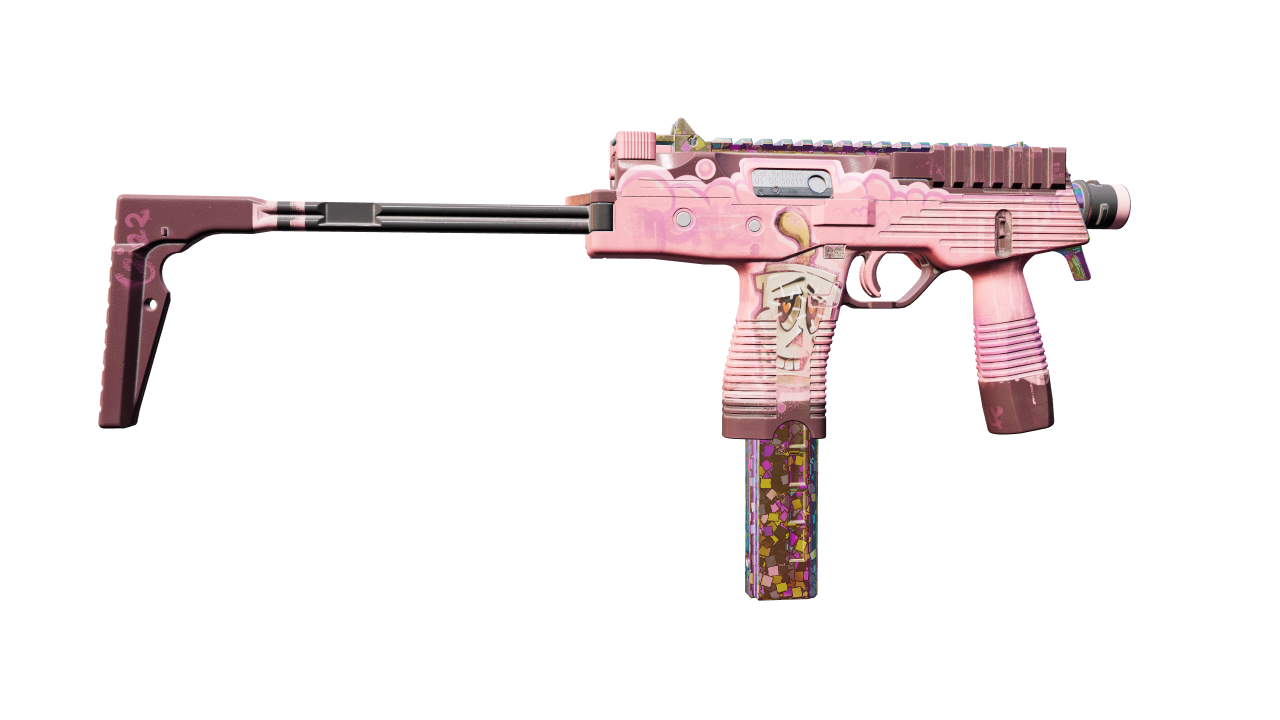 Back view of MP9 | Latte Rush