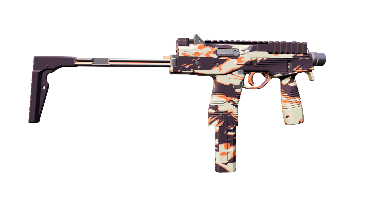 Back view of MP9 | Shredded