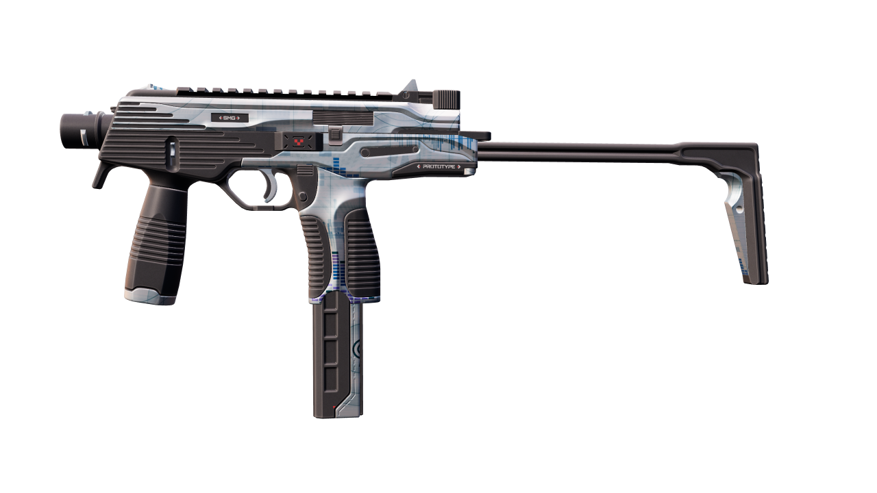 Front view of MP9 | Spy Prototype