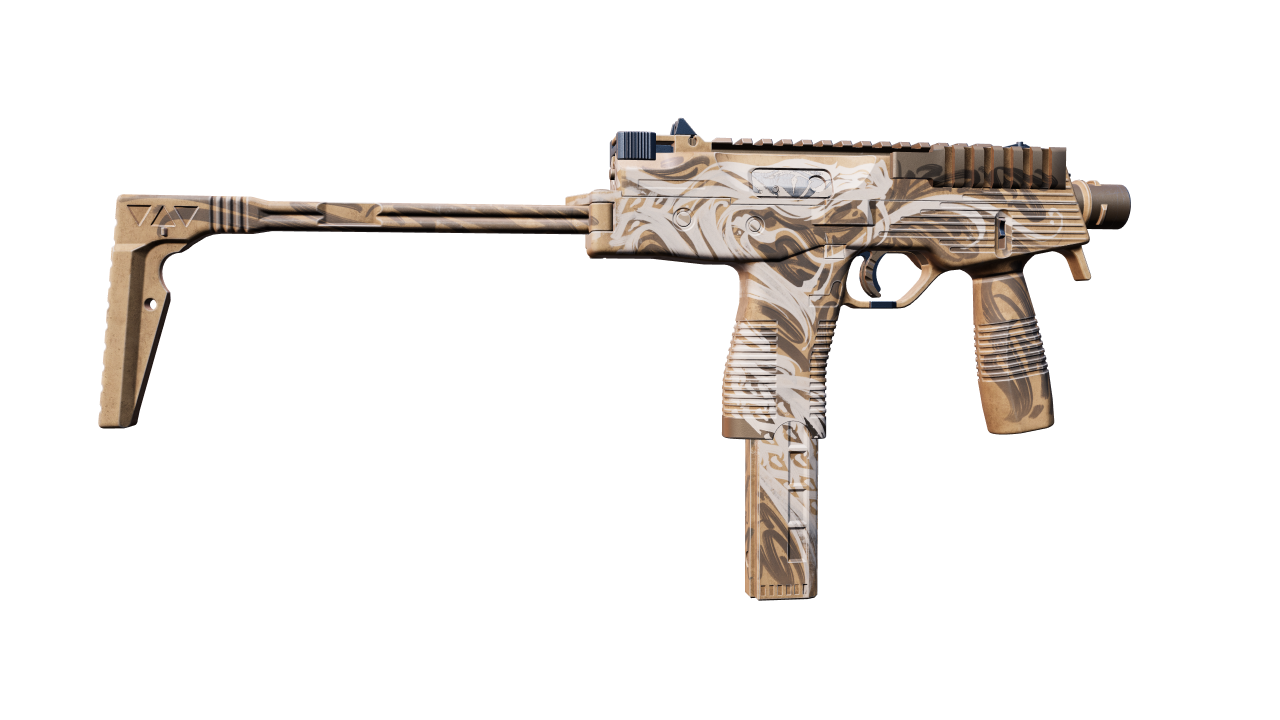 Back view of MP9 | Dune Asp