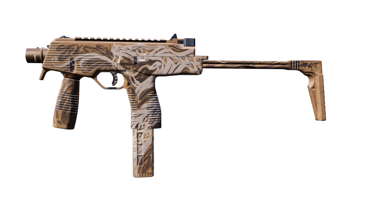 Front view of MP9 | Dune Asp