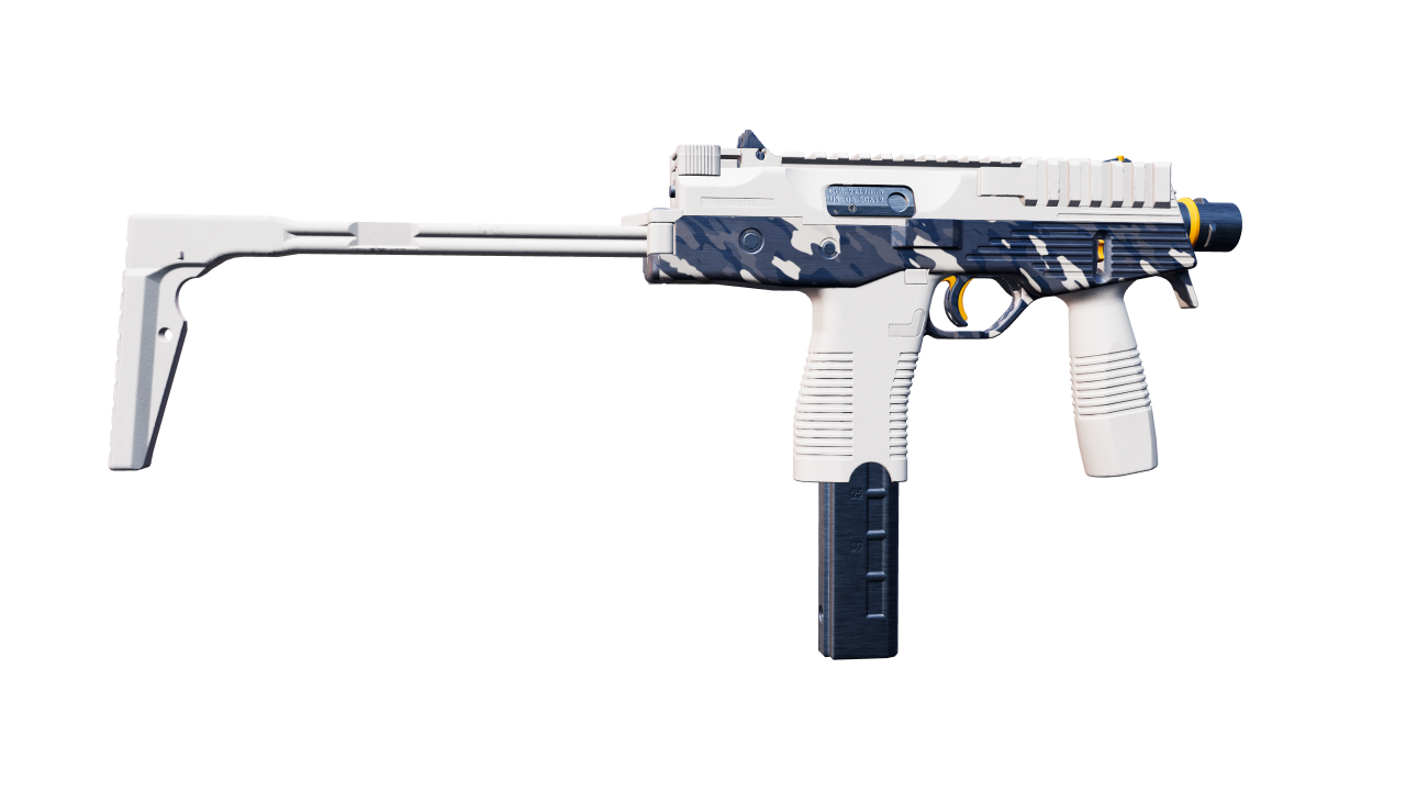 Back view of MP9 | Arctic Tri-Tone