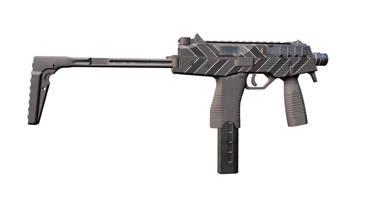 Back view of MP9 | Dart