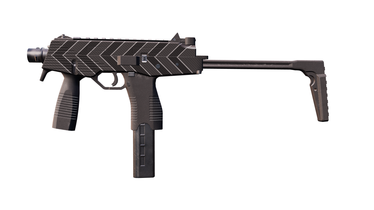 Front view of MP9 | Dart