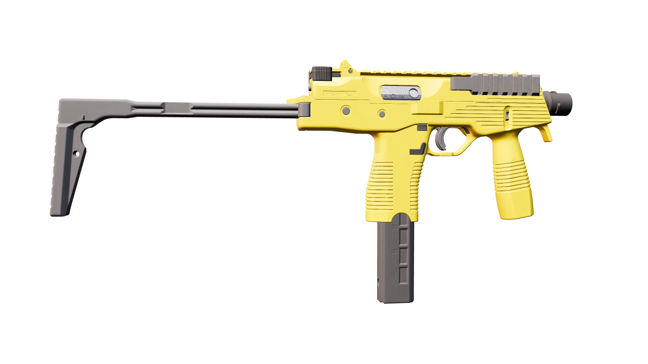 Back view of MP9 | Bulldozer