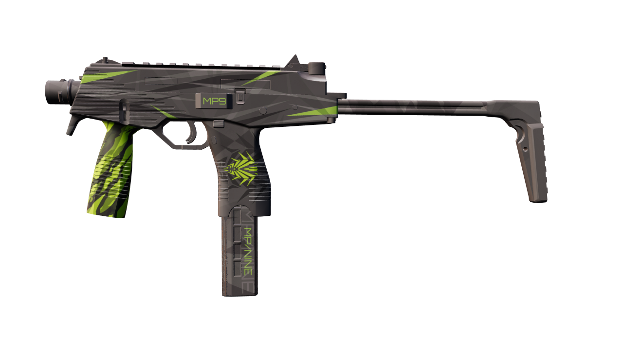 Front view of MP9 | Deadly Poison
