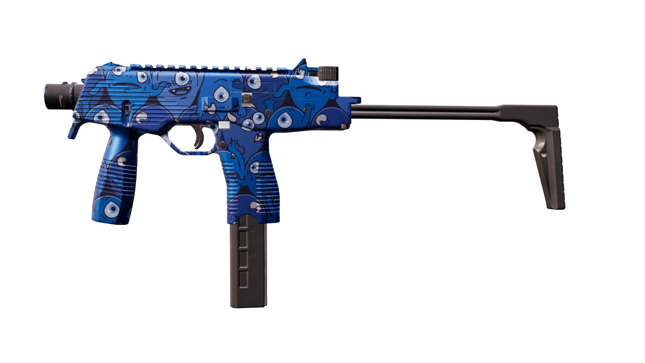 Front view of MP9 | Pandora's Box