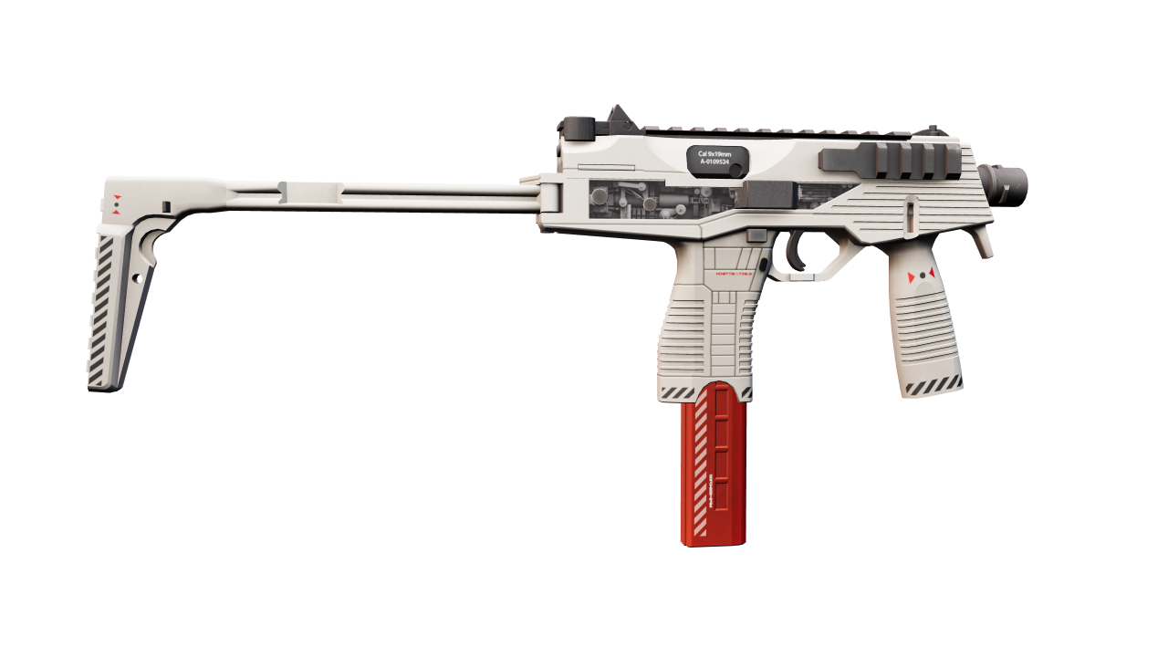 Back view of MP9 | Airlock
