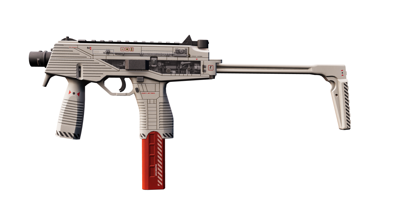 Front view of MP9 | Airlock