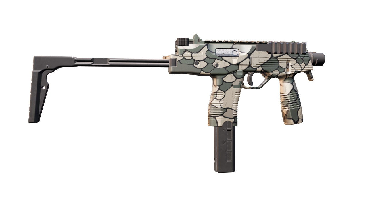 Back view of MP9 | Sand Scale