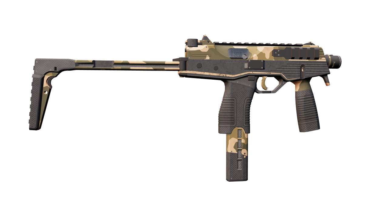 Back view of MP9 | Black Sand