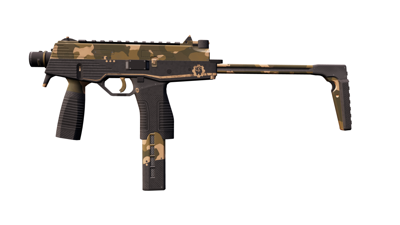 Front view of MP9 | Black Sand