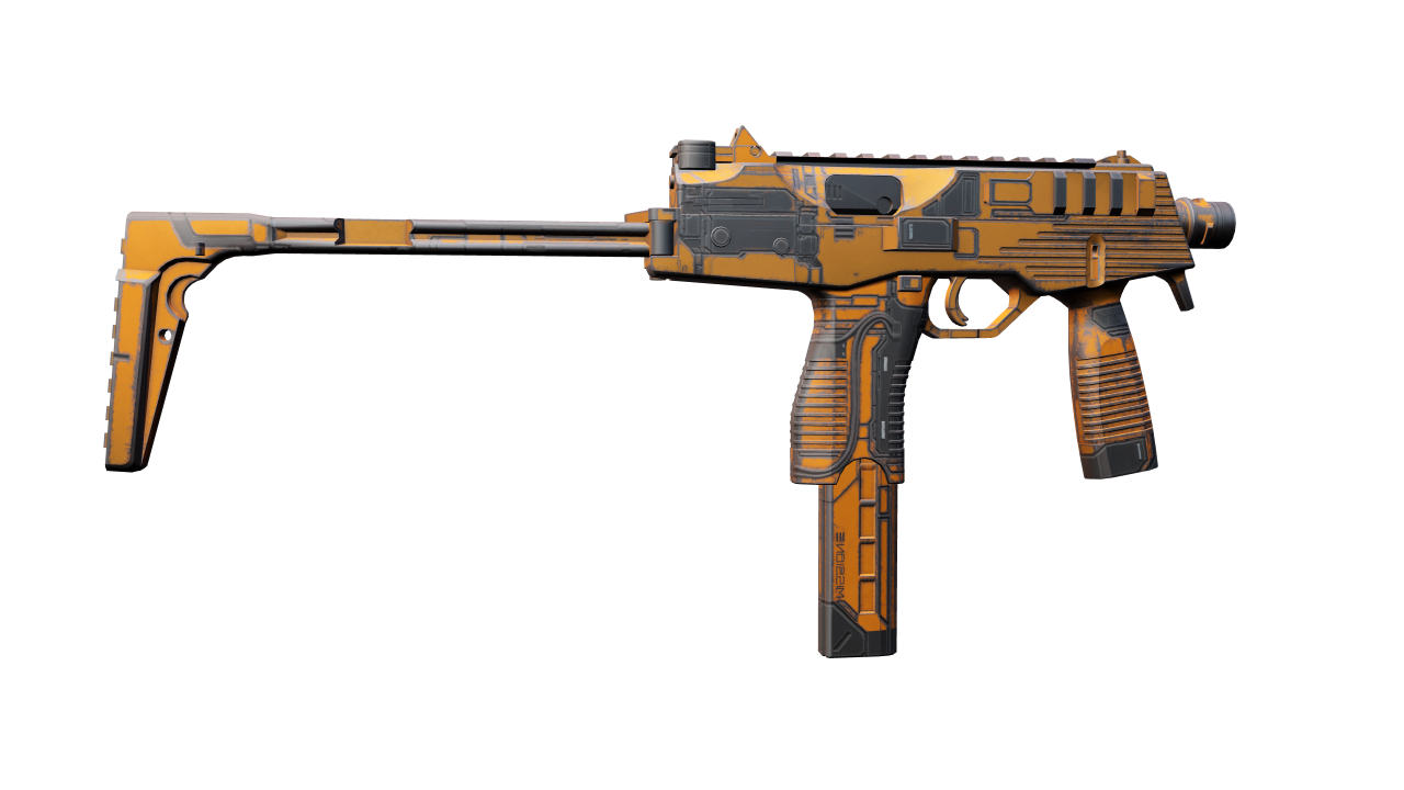 Back view of MP9 | Modest Threat