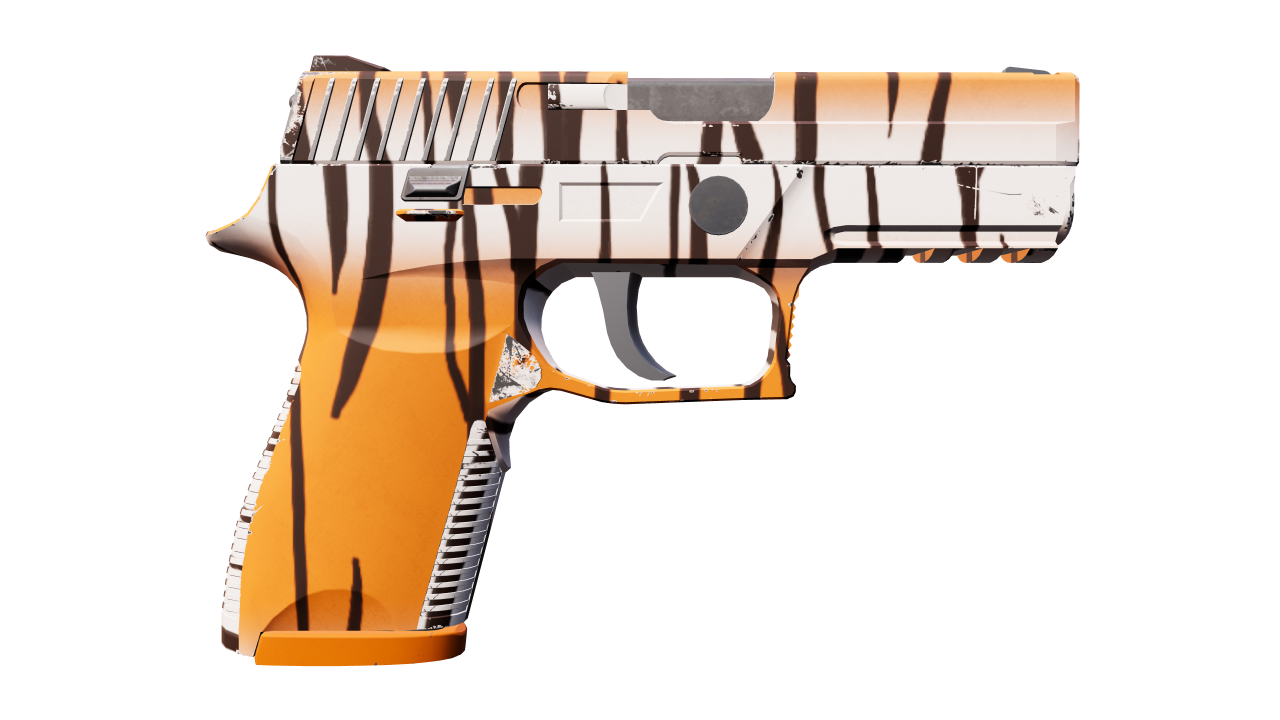 Back view of P250 | Bengal Tiger