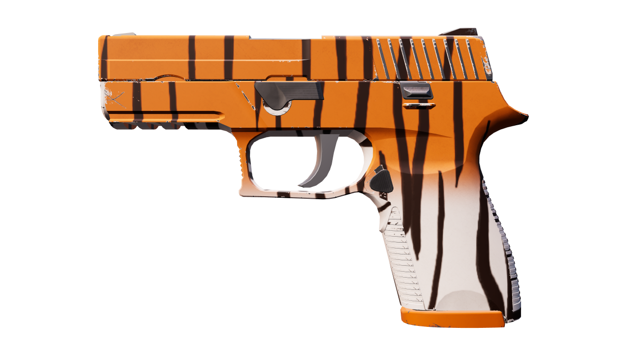 Front view of P250 | Bengal Tiger