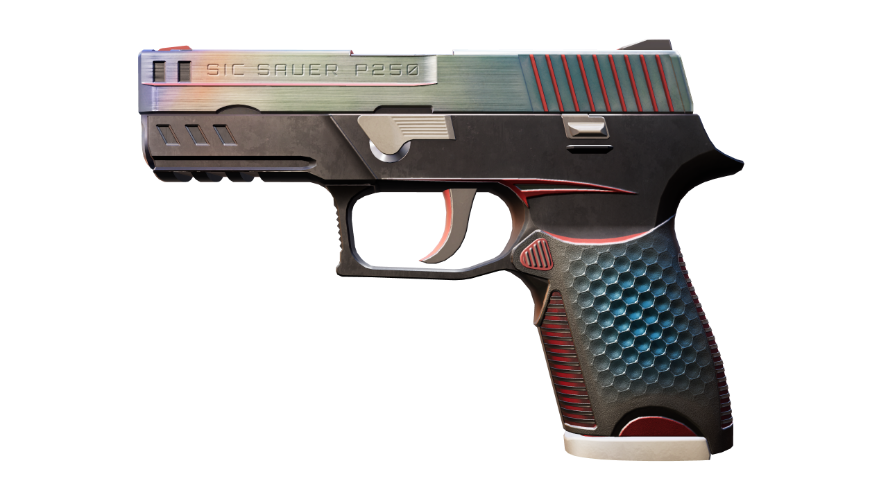 Front view of P250 | Cyber Shell