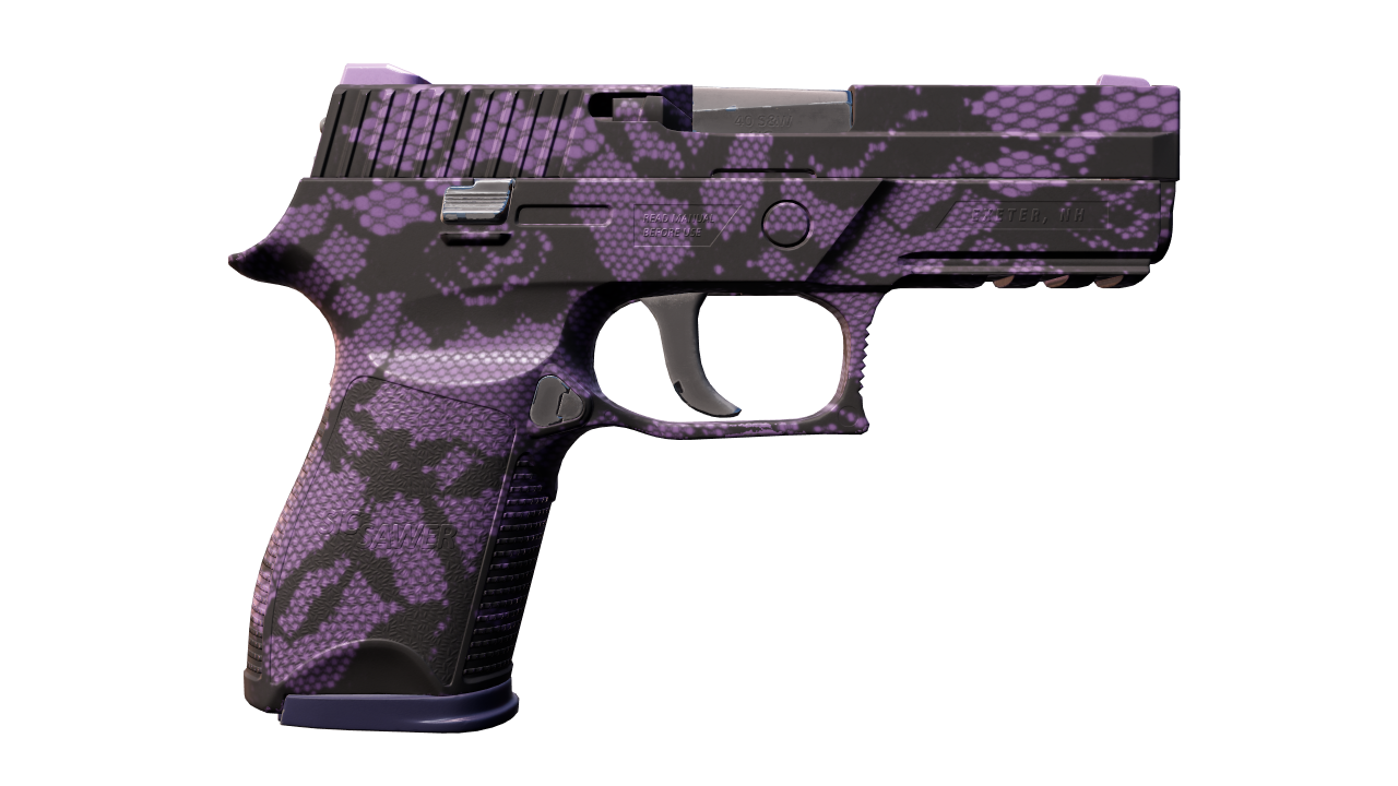Back view of P250 | Plum Netting