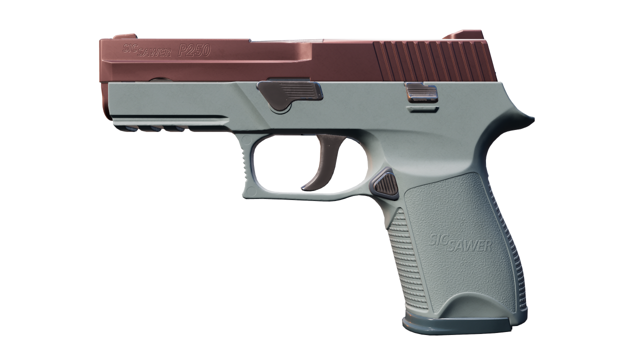 Front view of P250 | Copper Oxide